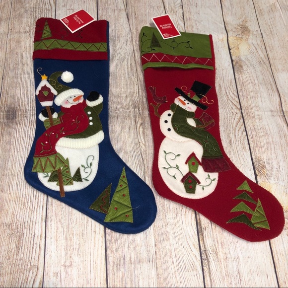 Target Other - Snowmen Holiday Stockings Christmas